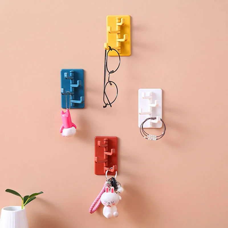 Креативный крючок для органайзера Многофункциональный пластиковый держатель