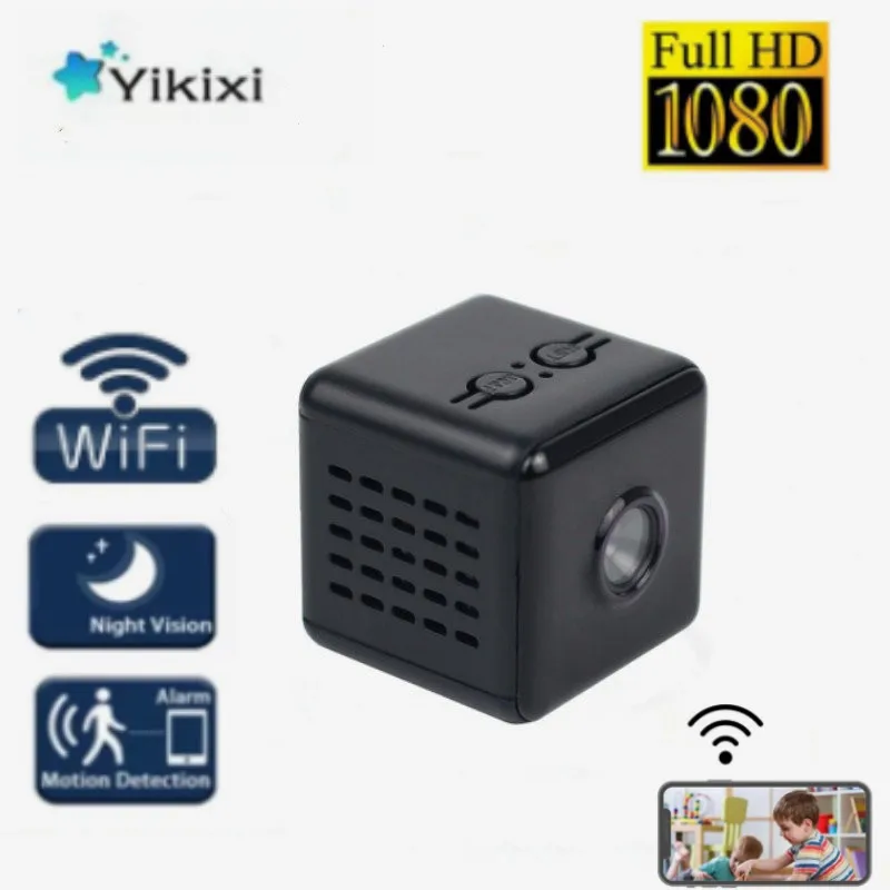 

Мини-камера X6S, IP, Wi-Fi, 1080P, с аккумулятором, ИК, ночное видение, удаленный мониторинг, 150 широкий угол, USB, микро, умный дом, маленькая видеокамер...