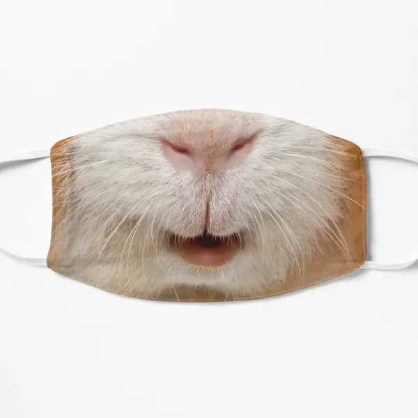 

Red Guinea Pig Flat Printing Face Mask Reusable Cotton Dustproof Protective Winter Health Accessories Washable Unisex Cute