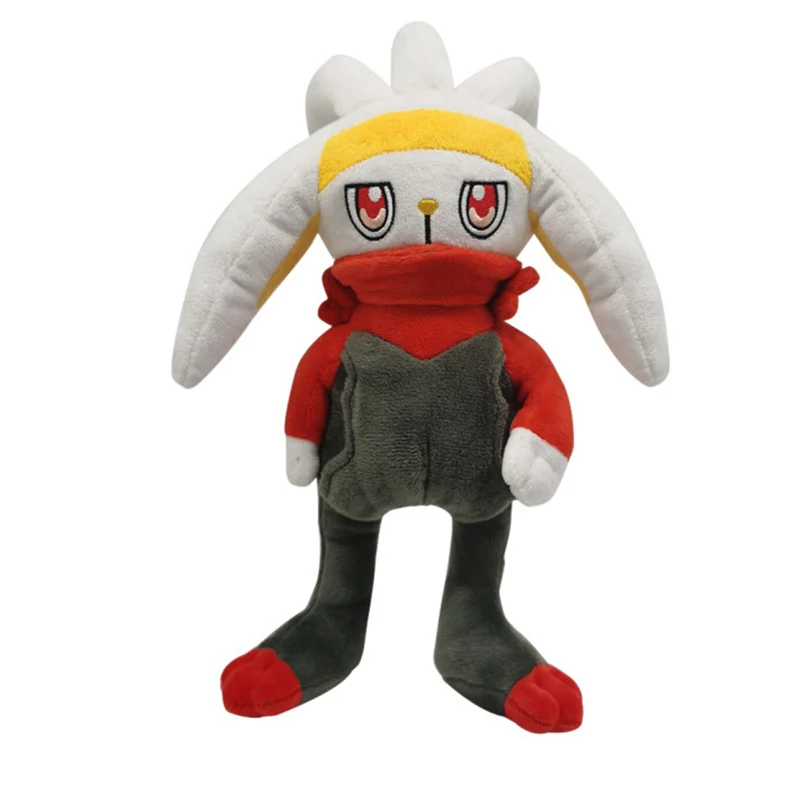 

28 см эльф Покемон, трансформированный в огненный кролик, детские игрушки, праздничные детские подарки на день рождения для мальчиков и дево...