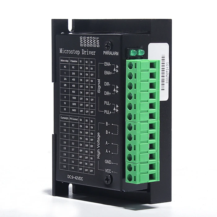 Драйвер TB6600 для шагового двигателя 32 сегмента постоянный ток 9-40 В 4 0 А подходит