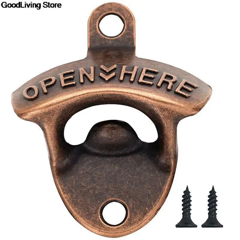 

Винтажная настенная открывалка для бутылок ZTHOME