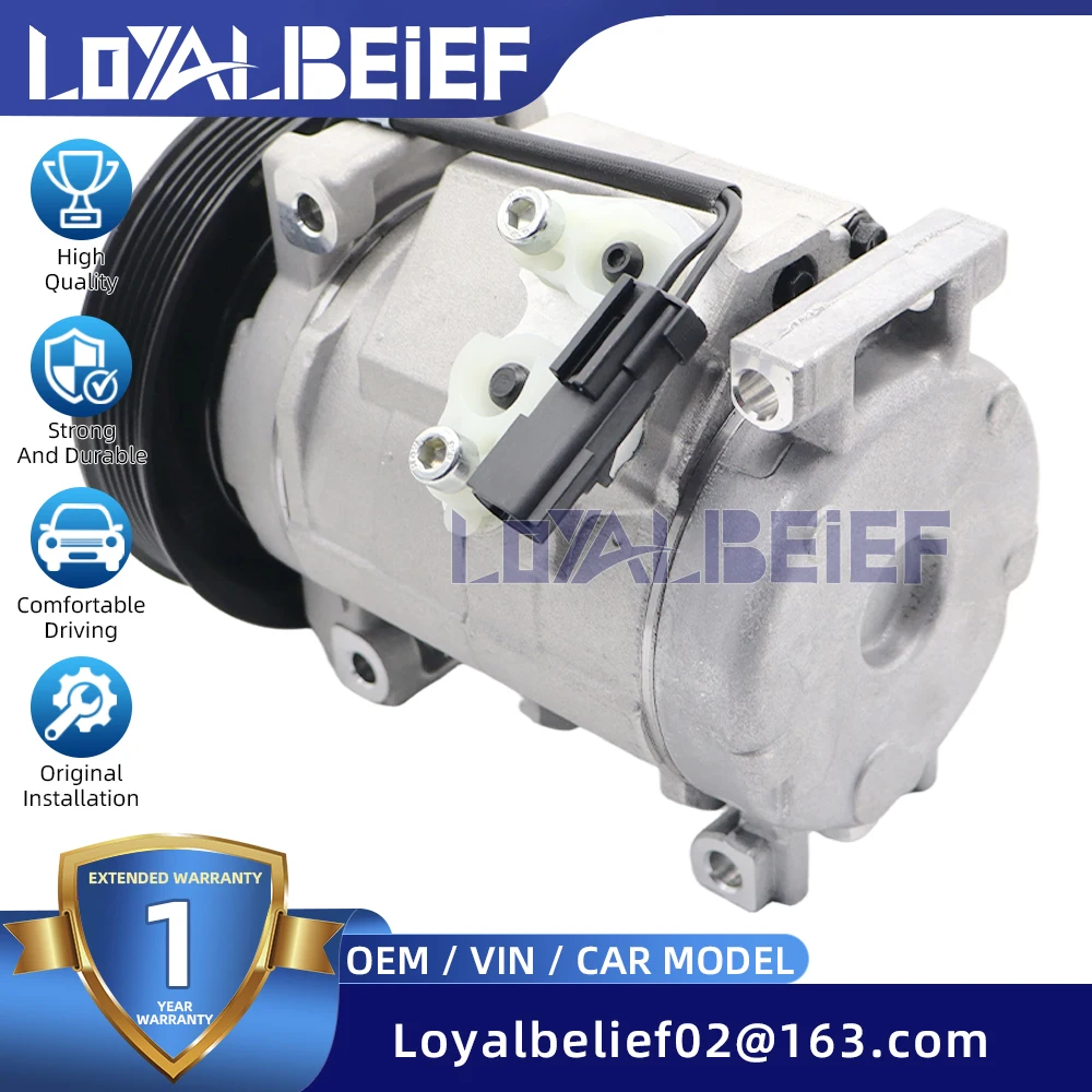 Компрессор кондиционера 10S20C для Dodge Caravan 2001-2007 гг., 2.4L, 5005410AA, 05005410AD, 5005110AA, 5005410AC, 447220-3442, 447220-5315 (art.: 3920da839652c) - 3920da839652c