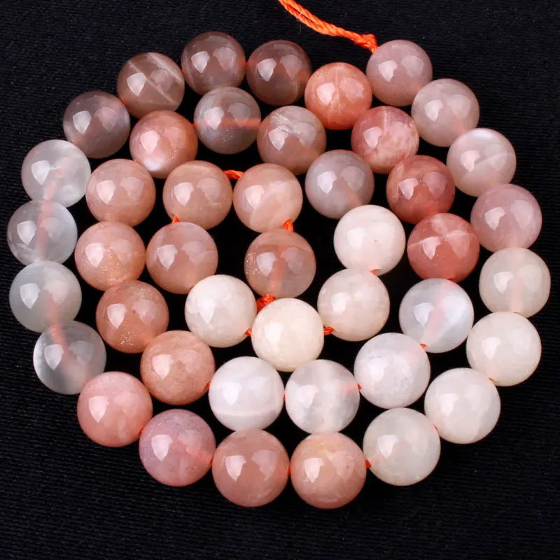 

Бусины Из Натурального лунного камня диаметром 15 дюймов, 6/8/10 мм