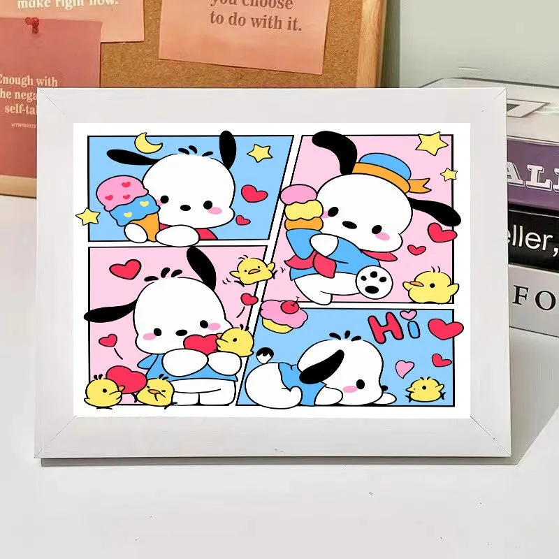 Новинка Sanrio милый Коричный курол мой Мелодия аниме мультфильм кавайный Алмазный