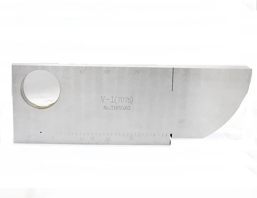 Фото Калибровочный блок IIW VI V2 DAC для ультразвуковых измерений №1