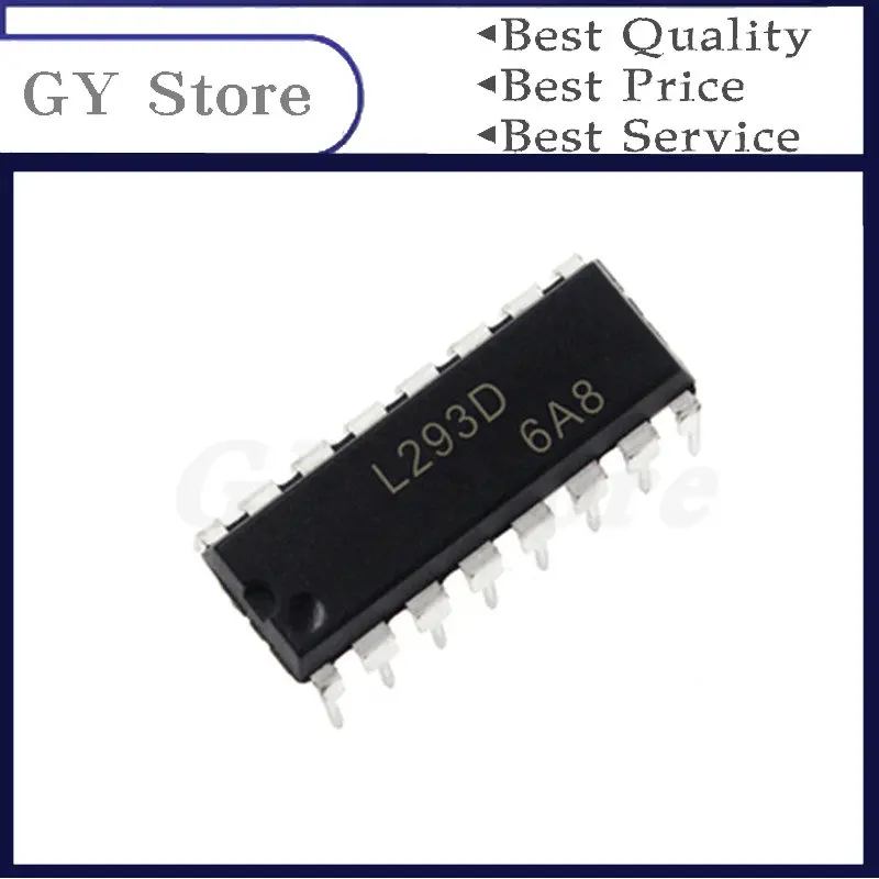 

Шаговый Драйвер IC L293D L293 DIP16, 5 шт.