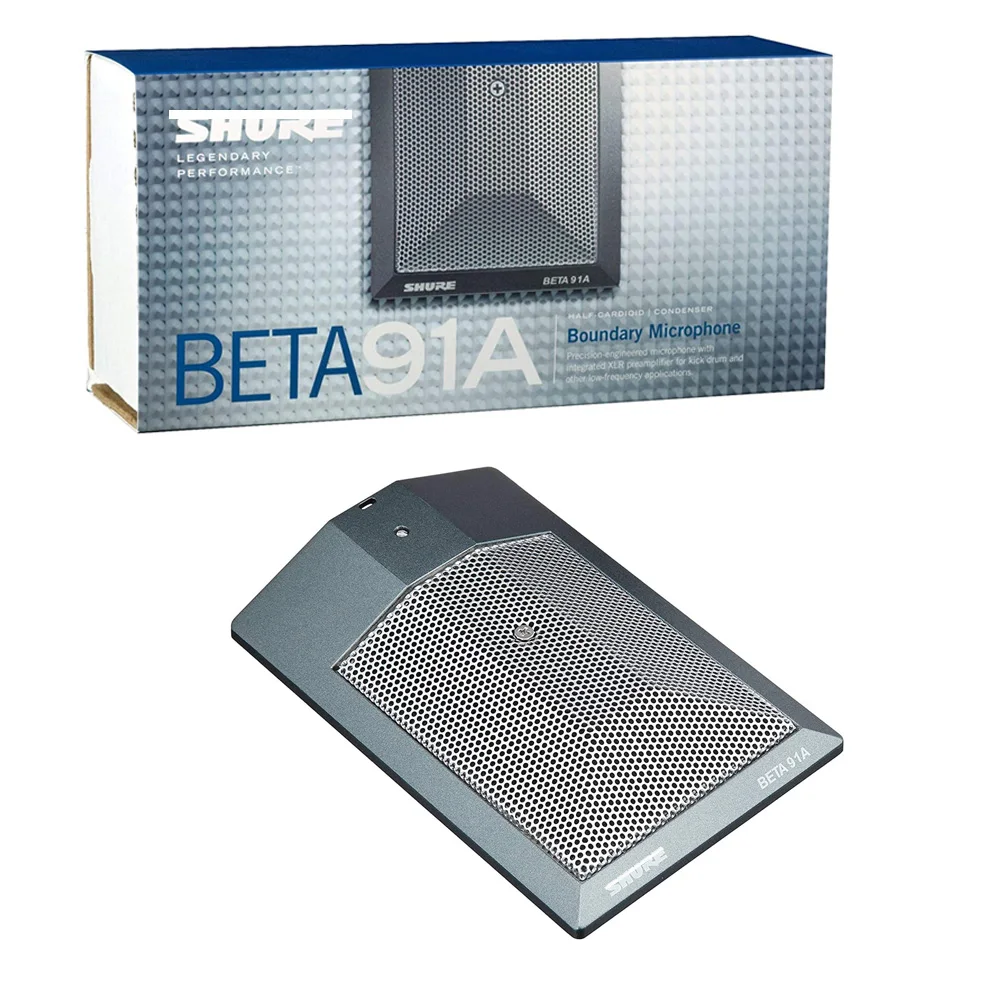 

BETA 91A Half-Cardioid Condenser Kick-Drum Microphone BETA91A High Quality Condensor Wired Mic For Bass Piano Instrument