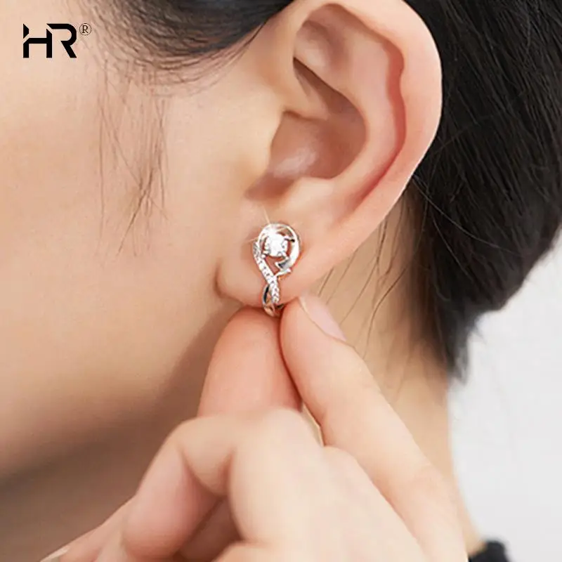 

1 Pair Earrings Slimming Stud Health Earring Weight Loss Magnetic Jewelry
