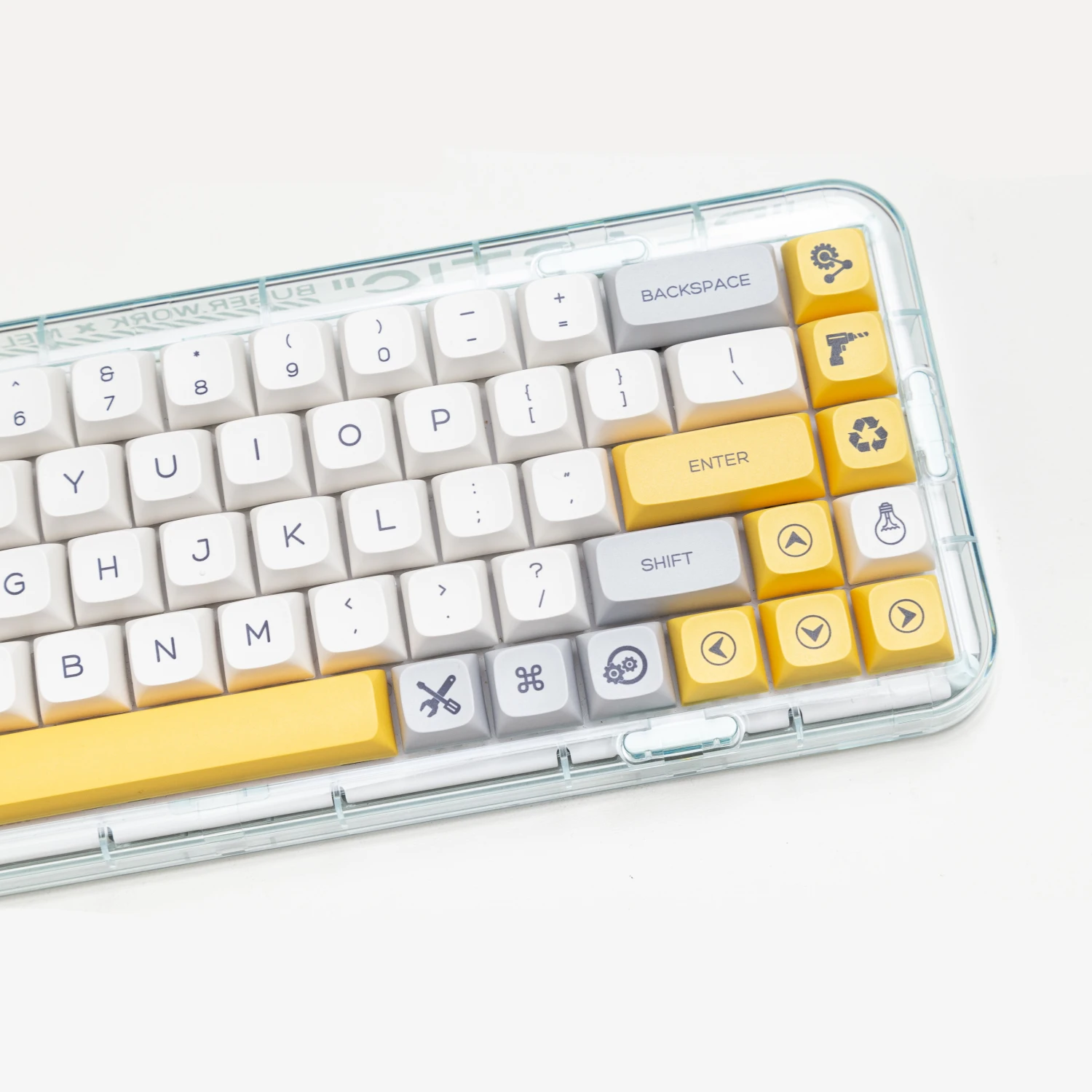 

Клавиатура GMK для тяжелой промышленности, 140 клавиш, клавиатура PBT XDA, для переключателей Gateron Cherry MX, механическая клавиатура