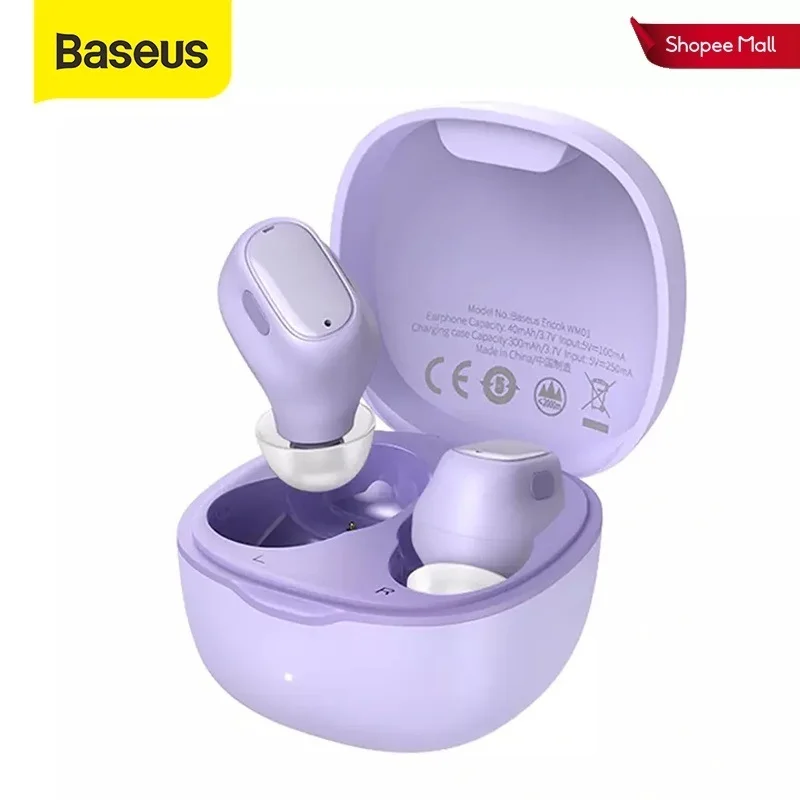 

TWS-стереонаушники Baseus WM01 с поддержкой Bluetooth 5,0
