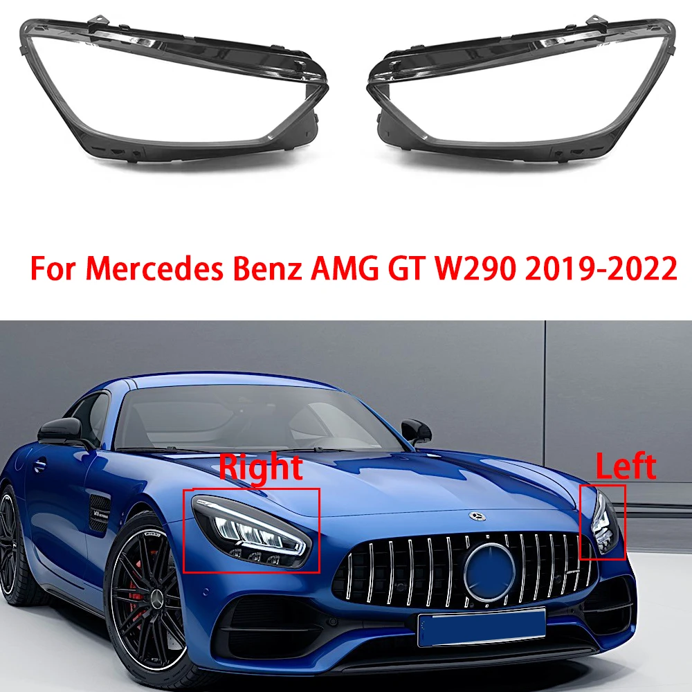 Для Mercedes Benz AMG GT W290 2019 2020 2021 2022 светодиодная передняя фара автомобиля прозрачный