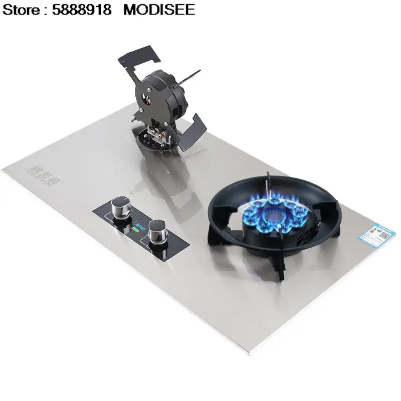 

OLEYIN Gas Stoves Table Stove Kitchen Built-in Kitchens Household Timing Dual Cookers Countertops Cooker Home Recessed Top Hob