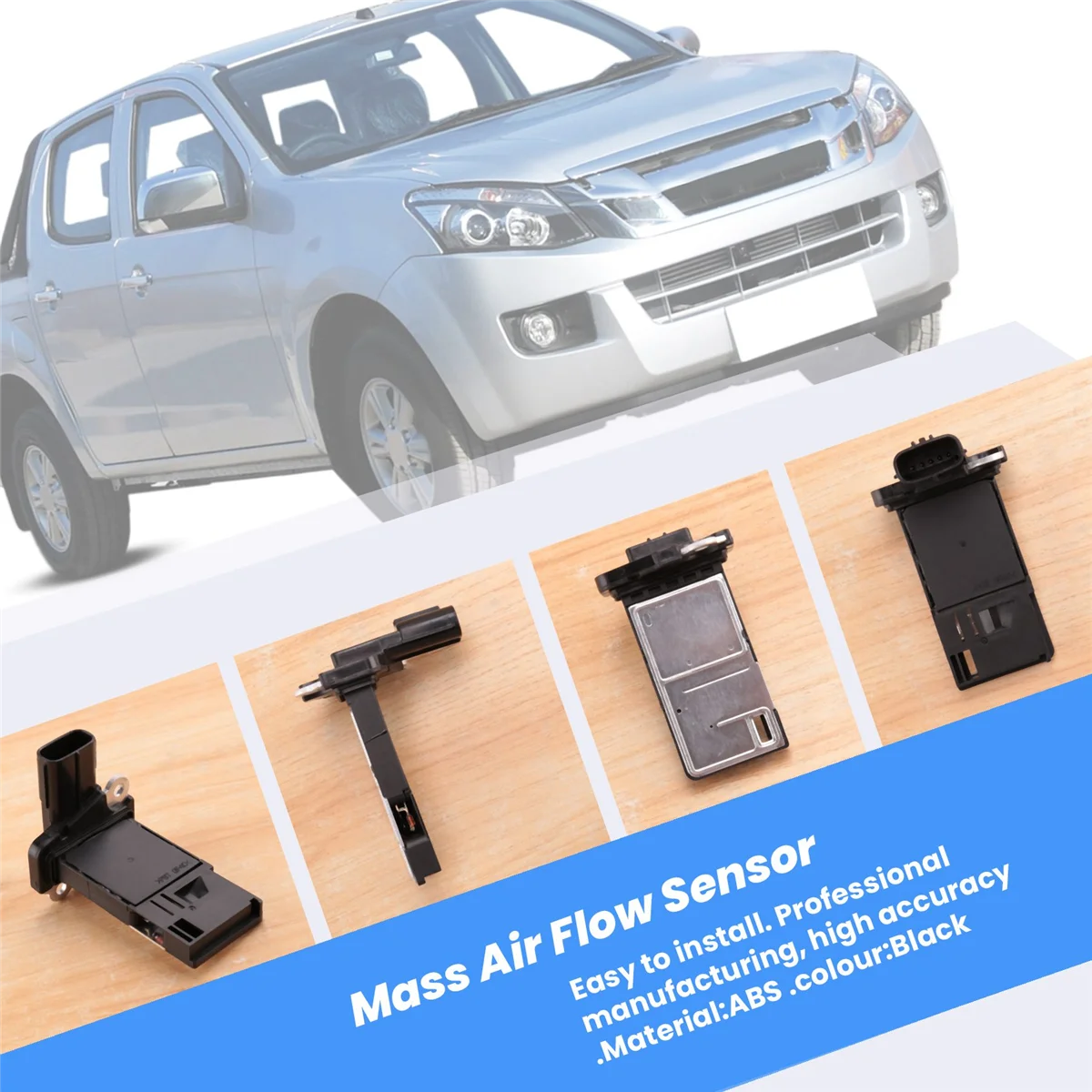 AFH70M-40 897601 -9670 Датчик массового расхода воздуха MAF для Isuzu D-MAX Pickup Holden Colorado 2.5 3.0L AWD RWD