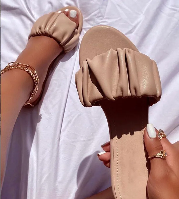

Slippers Wholesale Women Sandals Shoes Woman Beach Outdoor Flat Chaussures Femme Sandal Dropshipping Flip Flops