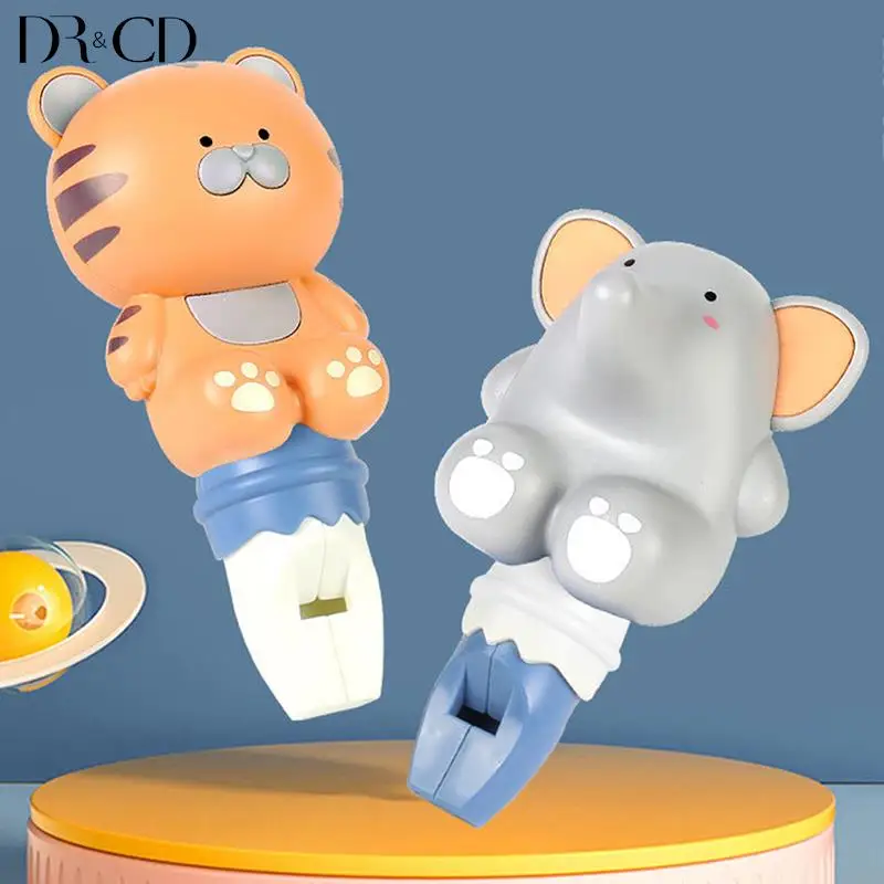 2PCS Cute Animal Whistles Elephant Tiger Sounding Toy Children Birthday Favors Goodie Bag Pinata Fillers Gifts Toys For Kids