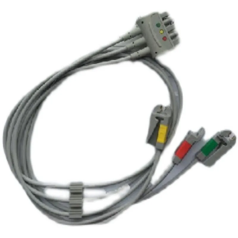

GE Original ECG Monitor European Standard Adult ECG Lead Wire Three Lead Clip Splice 74CM