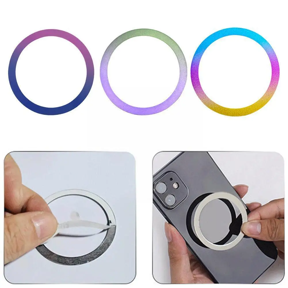 

Magnetic For Universal Metal Sticker Support Wireless Charger Iron Plate Sheet For 11 12 13 14pro Huawe G4s5