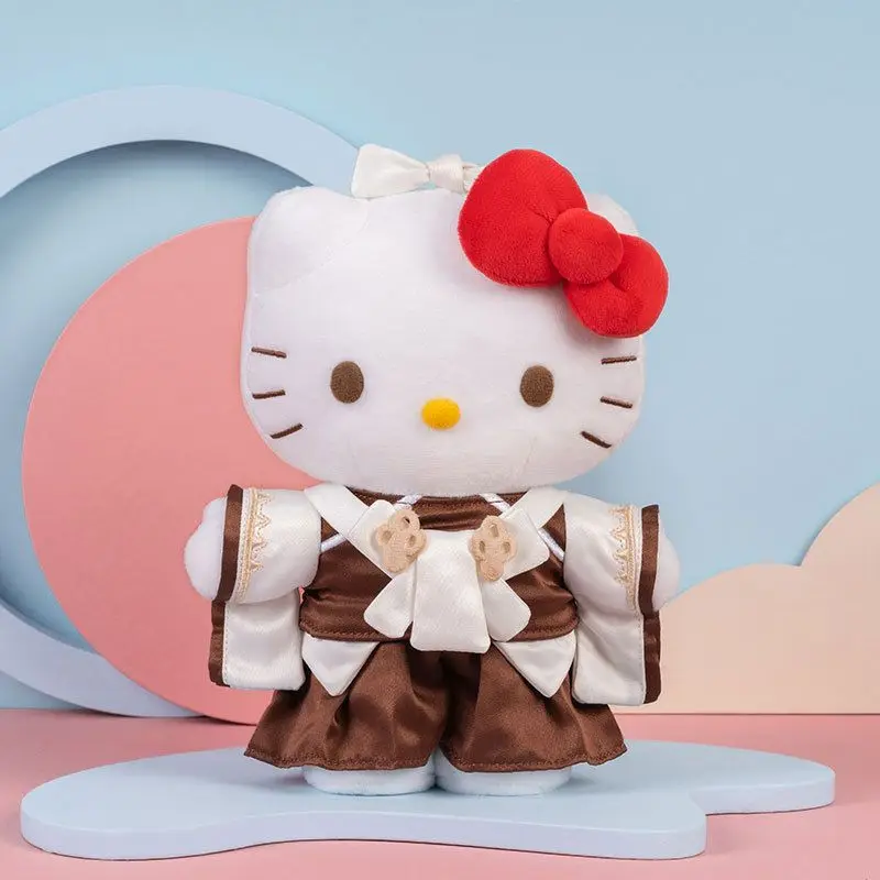 

20Cm Certified Products Hello Kitty Onmyoji Co Branded Diy Plush Stuffed Doll Collect Dolls Around The Game Children's Gift