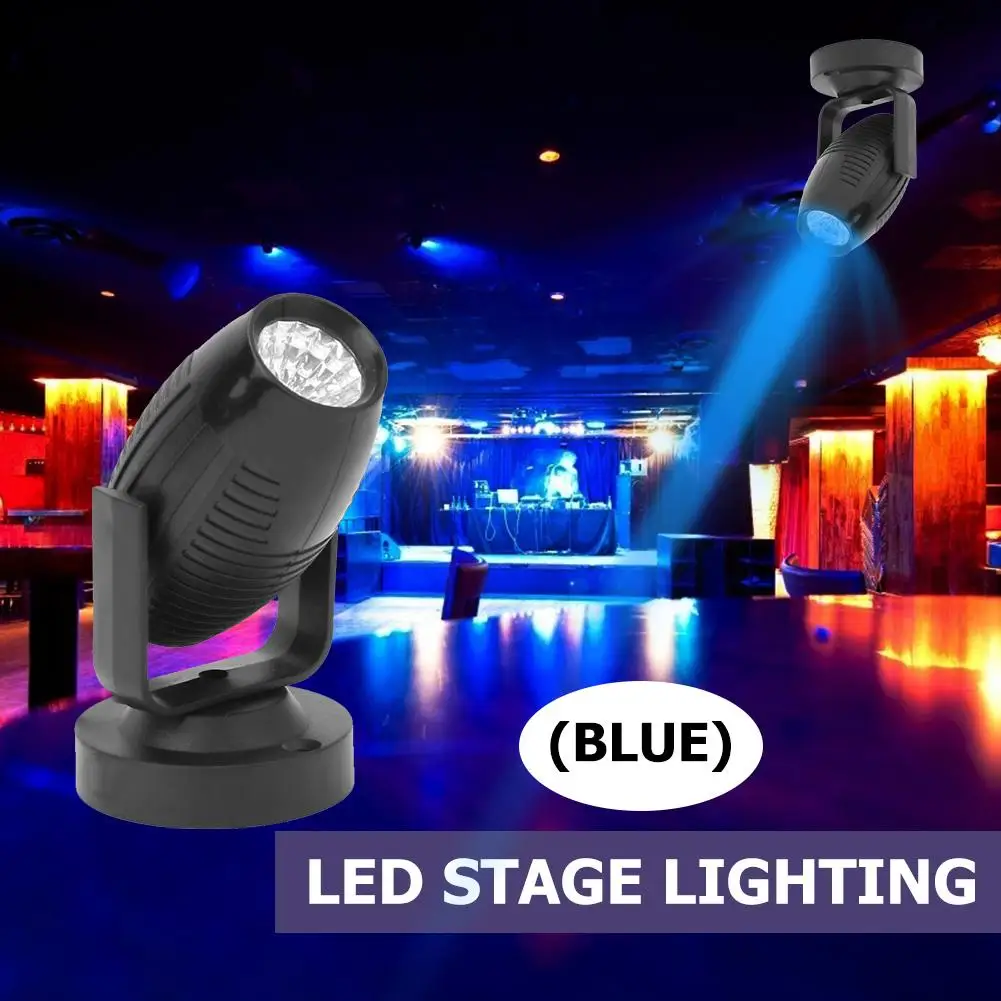 RGB светодиодный сценический прожектор 85-265 в 360 градусов KTV бар DJ диско вечеринка