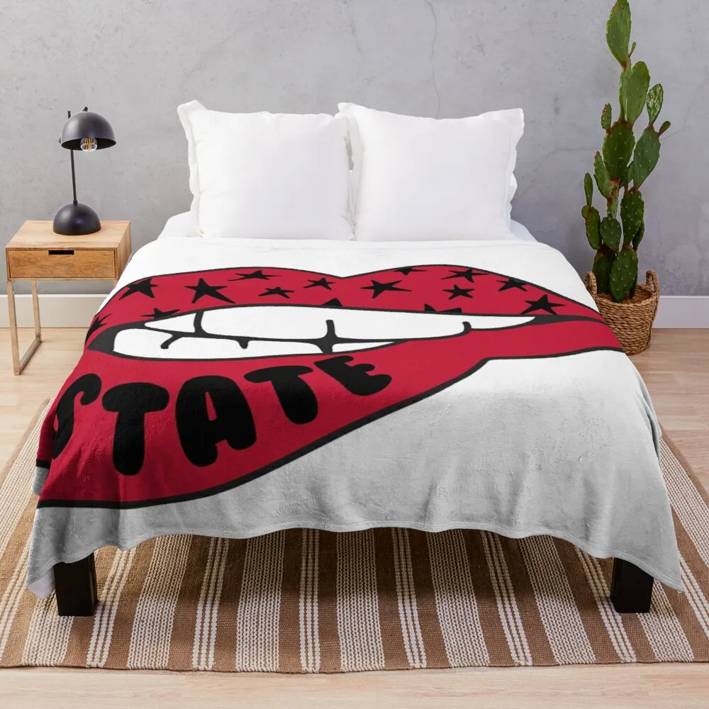 

SDSU Throw Blanket Stuffed Blankets Blankets For Sofa Cotton Sofa Throw Synthetic Skin Blanket