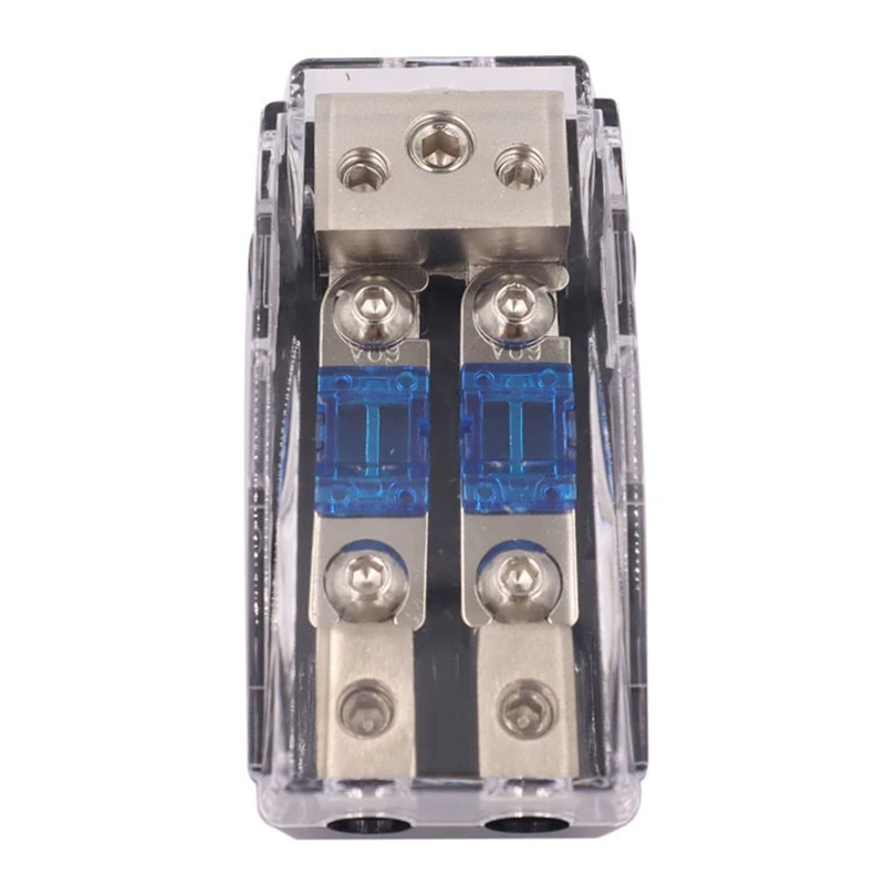 

Fuse Holder + Fuse Set Audio Line Fuse Car Fuse Seat + Safety Lever Built-in 60A Cross-Pin Insurance
