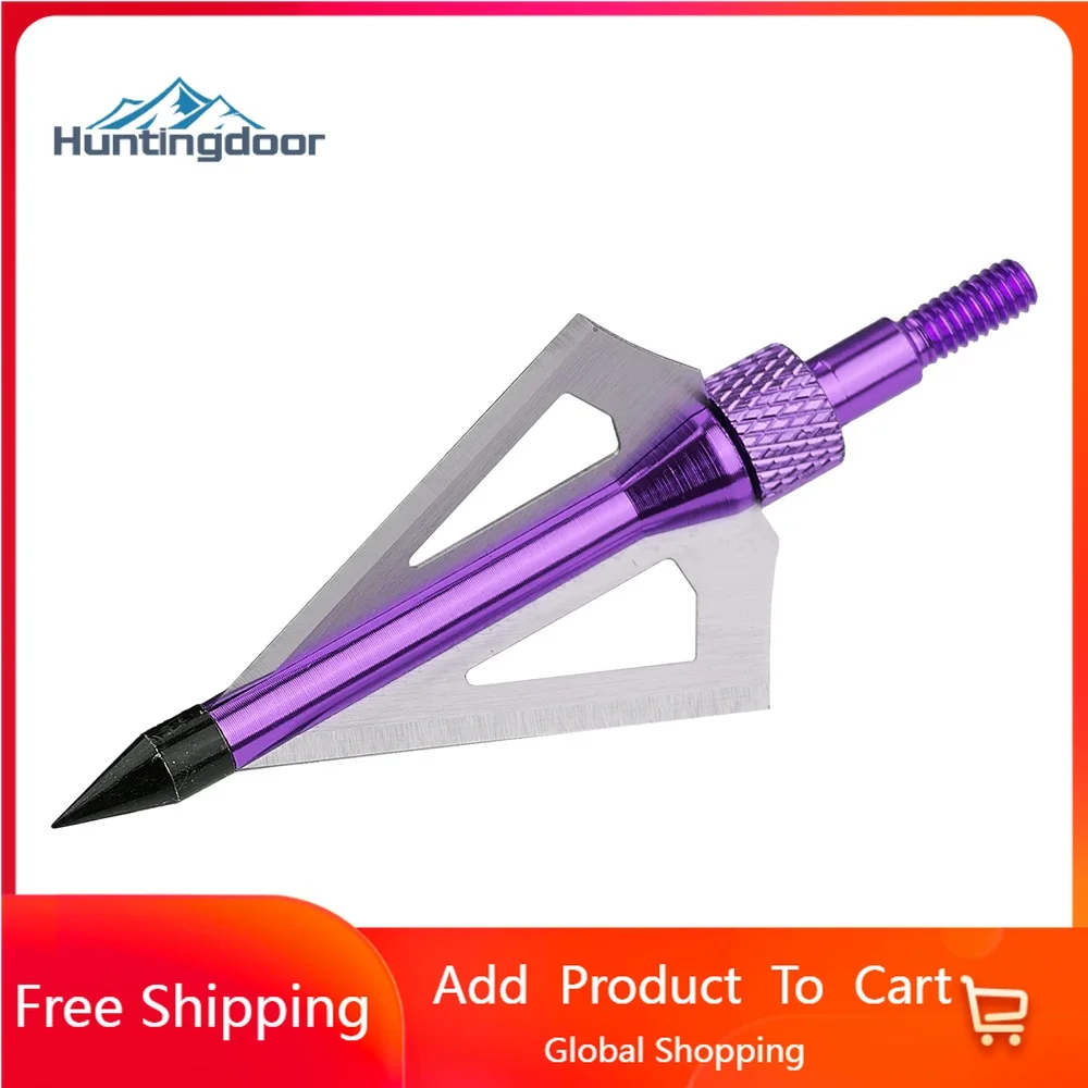 

Sharp Arrow Head100grain Multi-color Optional High-quality Arrow Tip Suitable for Arrows With Inner Diameter Of 6.2mm 6*12/24pcs