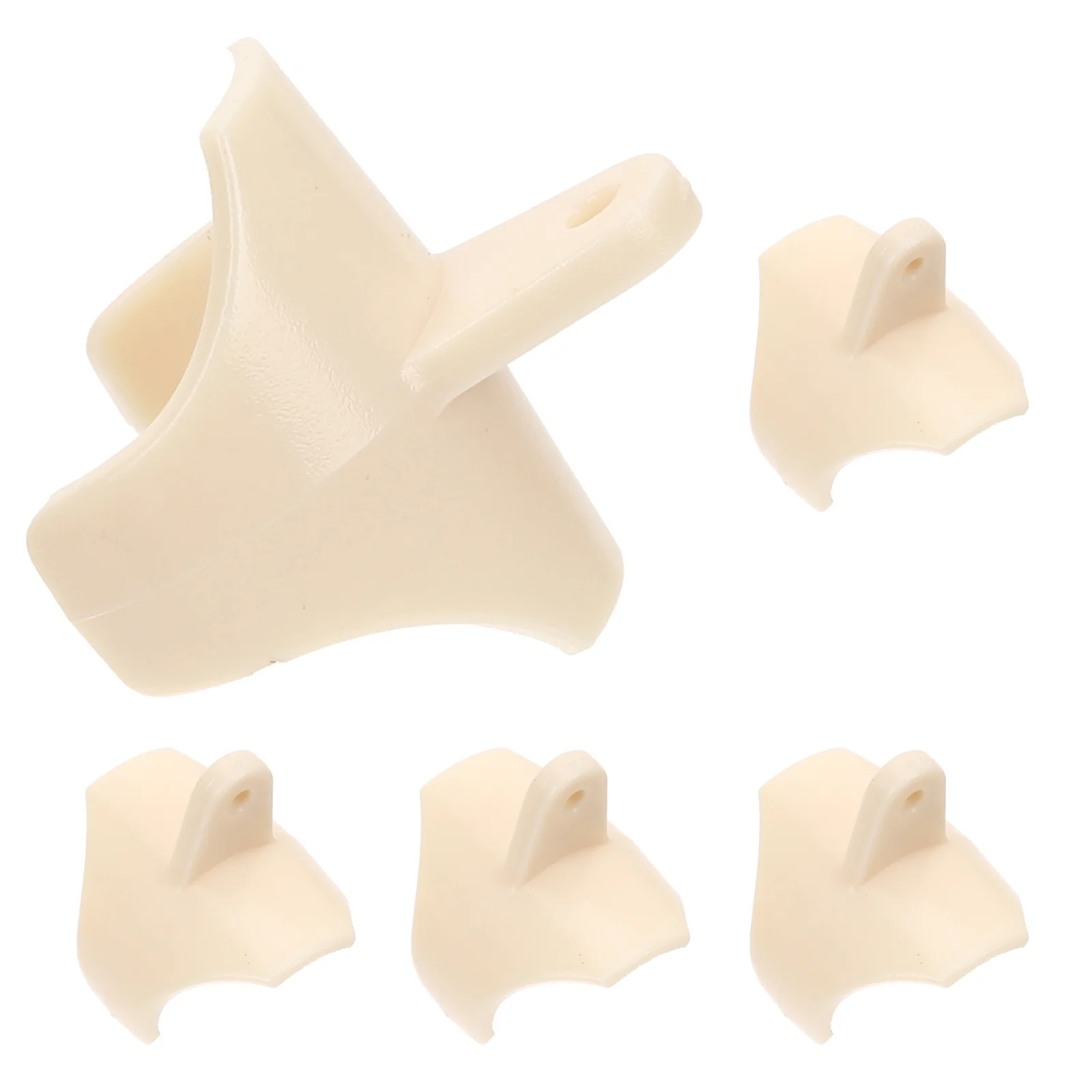 

5pcs Descant Clarinet Finger Rest Cushion Cover Descant Recorder Finger Support Cover