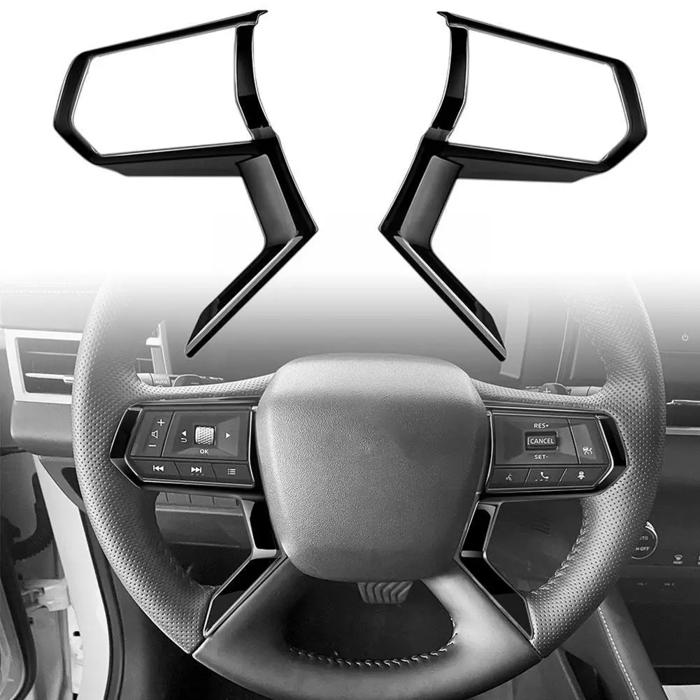 

Car Steering Wheel Cover Trim For Mitsubishi Outlander 2023 ABS Plastic Wear-resistant Scratch-resistant Auto Accessories F5Z9