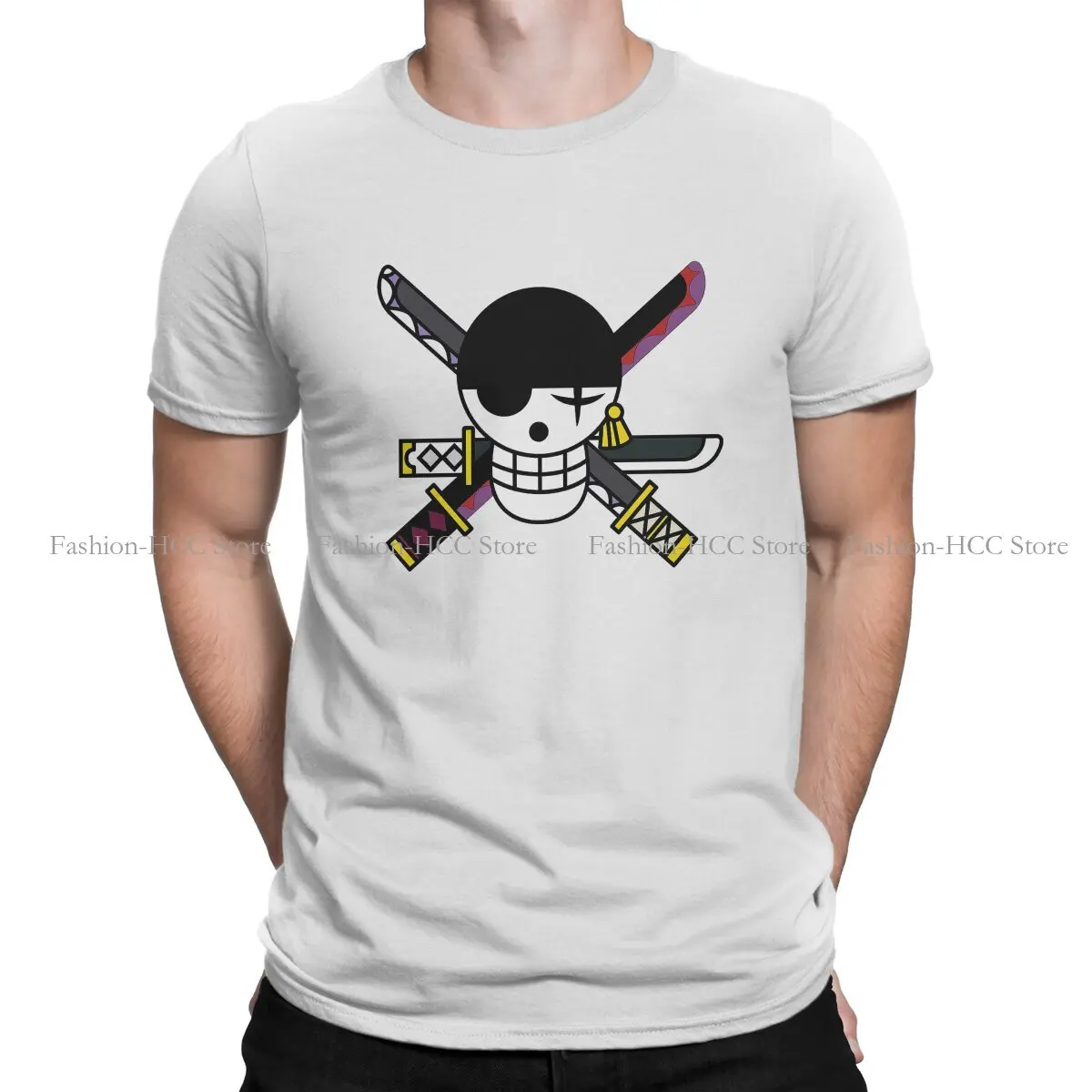 

Zoro Newest TShirts One Piece Male StyleTops T Shirt Round Neck