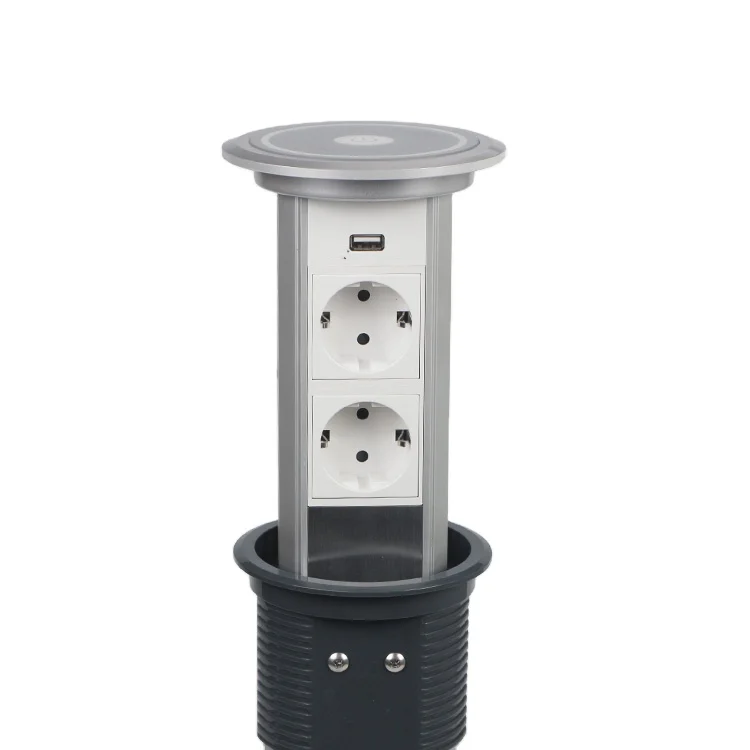 

kitchen power pop up multi smart smart raised usb socket/kitchen worktop sockets