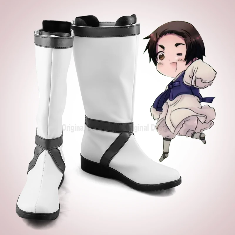 

Hetalia: Axis Powers Im Yong Soo Korea Characters Anime Costume Prop Cosplay Shoes Boots