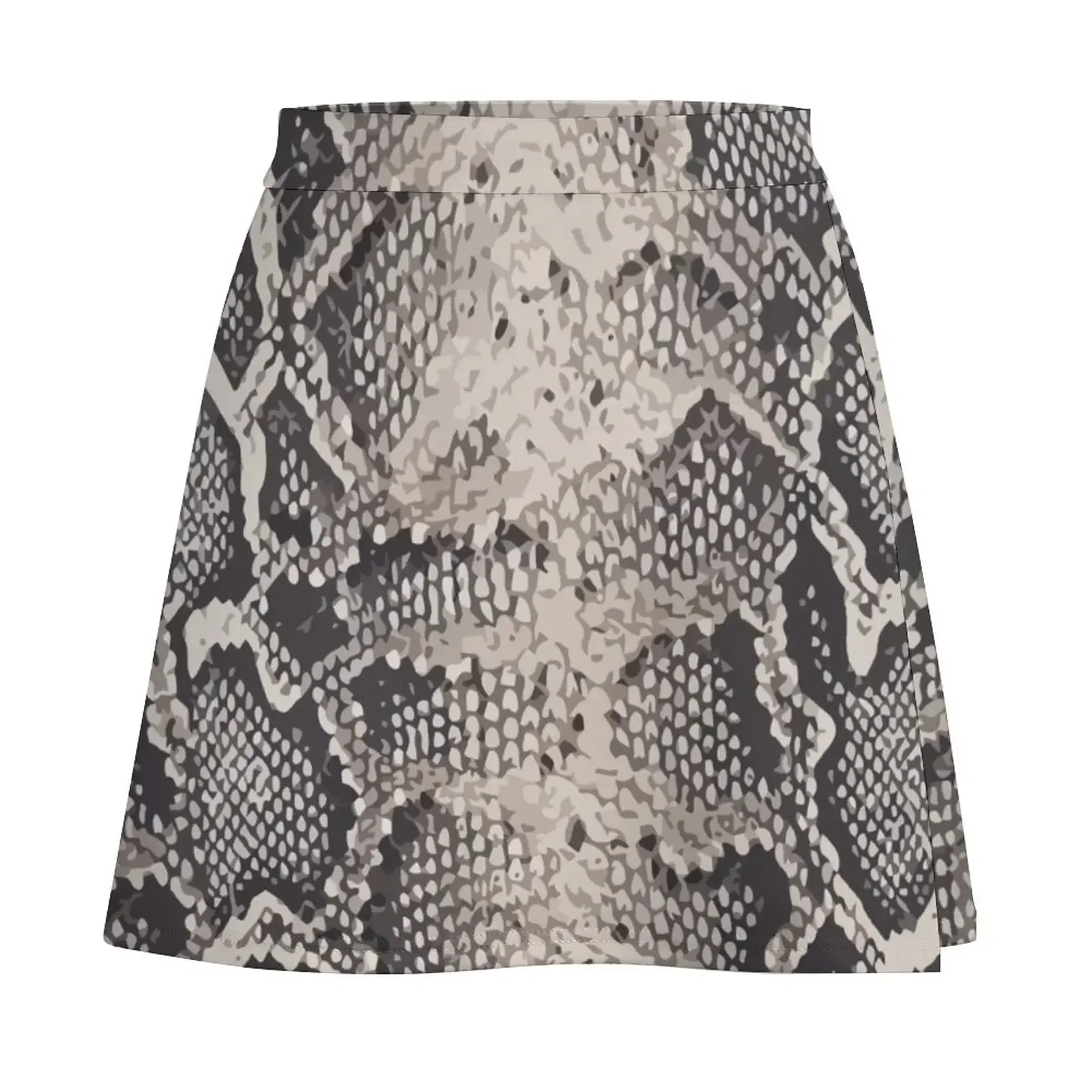 Мини-юбка с принтом питона платья для женщин юбка выпускного вечера