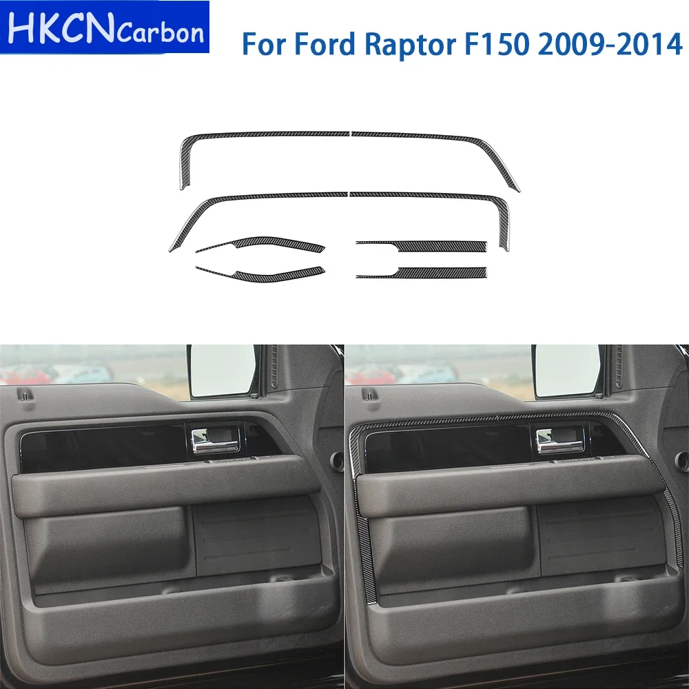 Для Ford Raptor F150 2009-2014 аксессуары из настоящего мягкого углеродного волокна