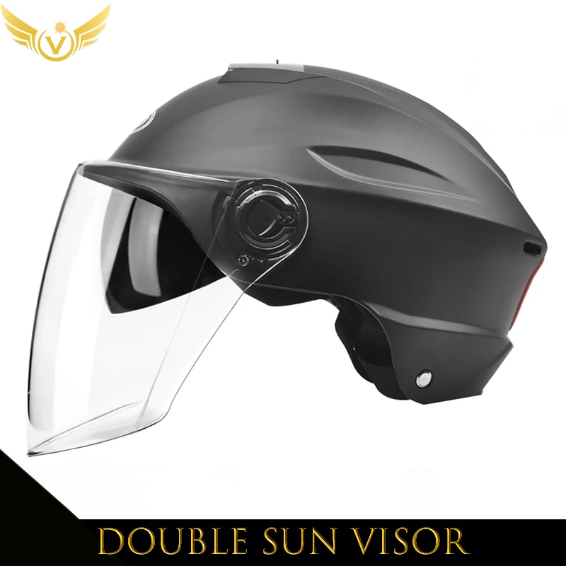 Шлем для электрического скутера, летний V-образный чоппер, мотоциклетные шлемы, безопасный водопад, сомские городские статьи, женское и мужское мотооборудование виктор вячеславович боченков по голгофским русским пригоркам статьи о писателях