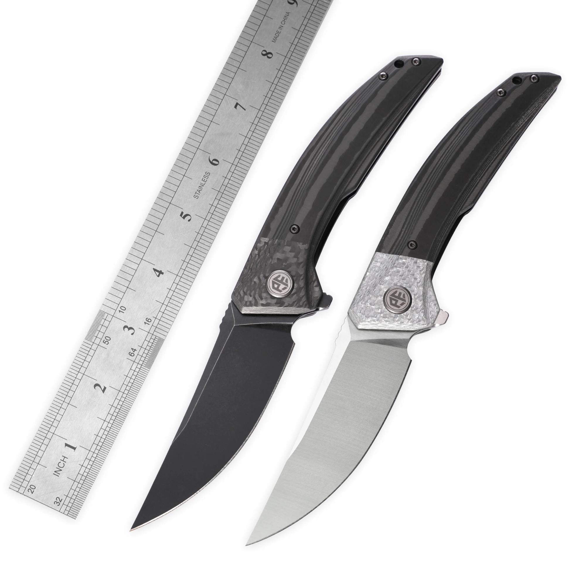 Petrified Fish PFP05 Керамический шарикоподшипник K110 стальное лезвие ручка из