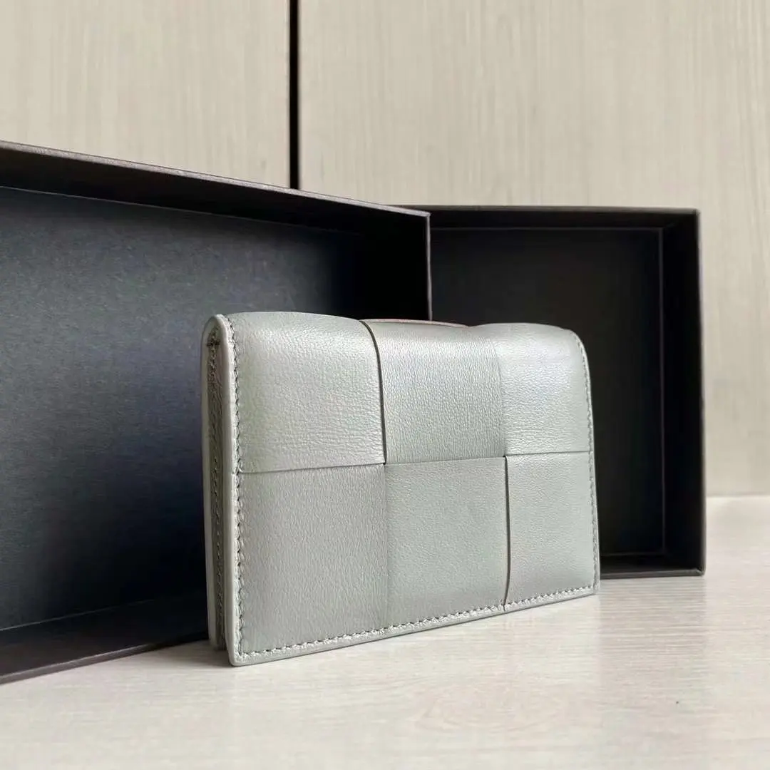 New Luxury Women's Wallet Genuine Leather Multi-Card Card Holder Luxury Brand Small Wallet Coin Purse Men Card Holder Wallet