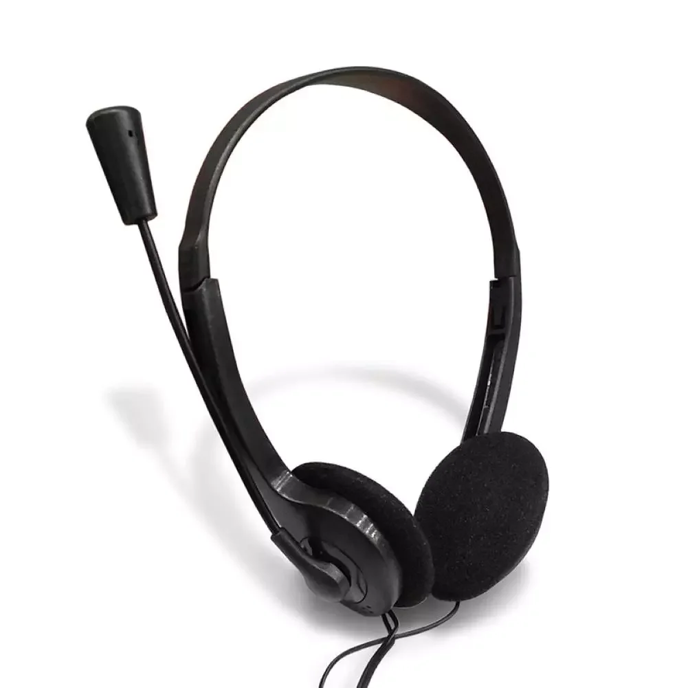 

Wired Lightweight Heavy Bass Stereo Music Headset Noise Reduction 3.5mm Professional Studio Call Headphones With Mic