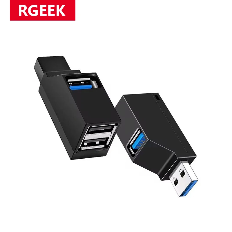 Фото Мини-разветвитель RGEEK, USB 3,0/, USB Type-C №1