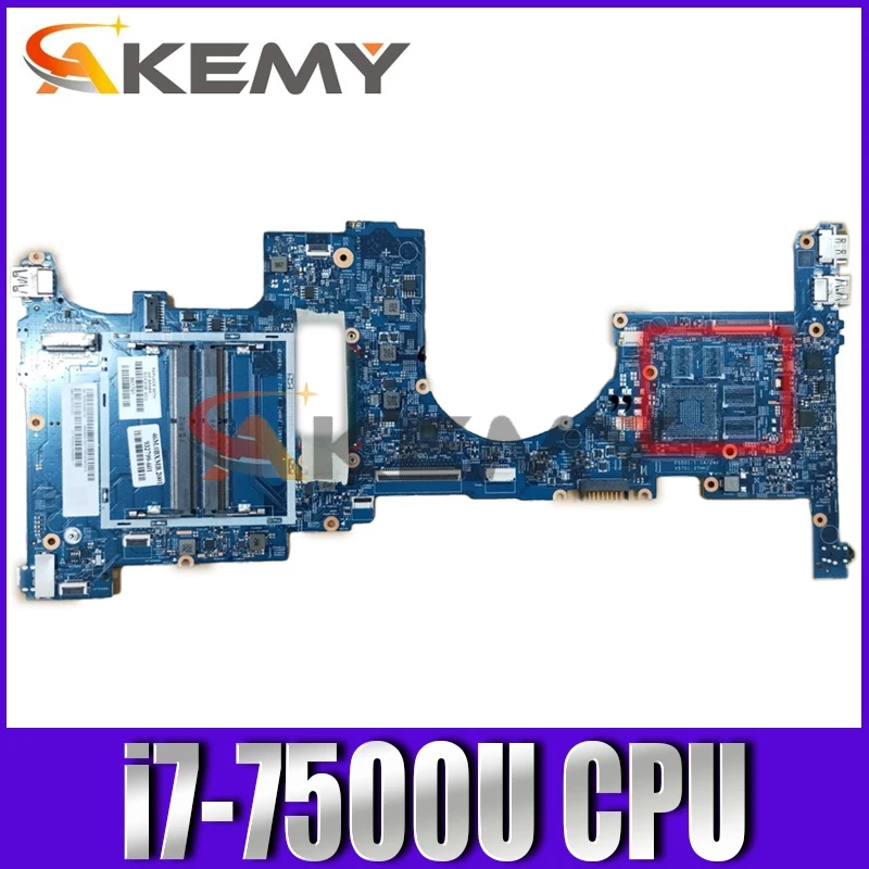 

Akemy 924309-601 448.0BX06.0011 motherboard For HP ENVY X360 CONVERTIBLE 15-BP 15T-BP Notebook PC i7-7500U fully Tested