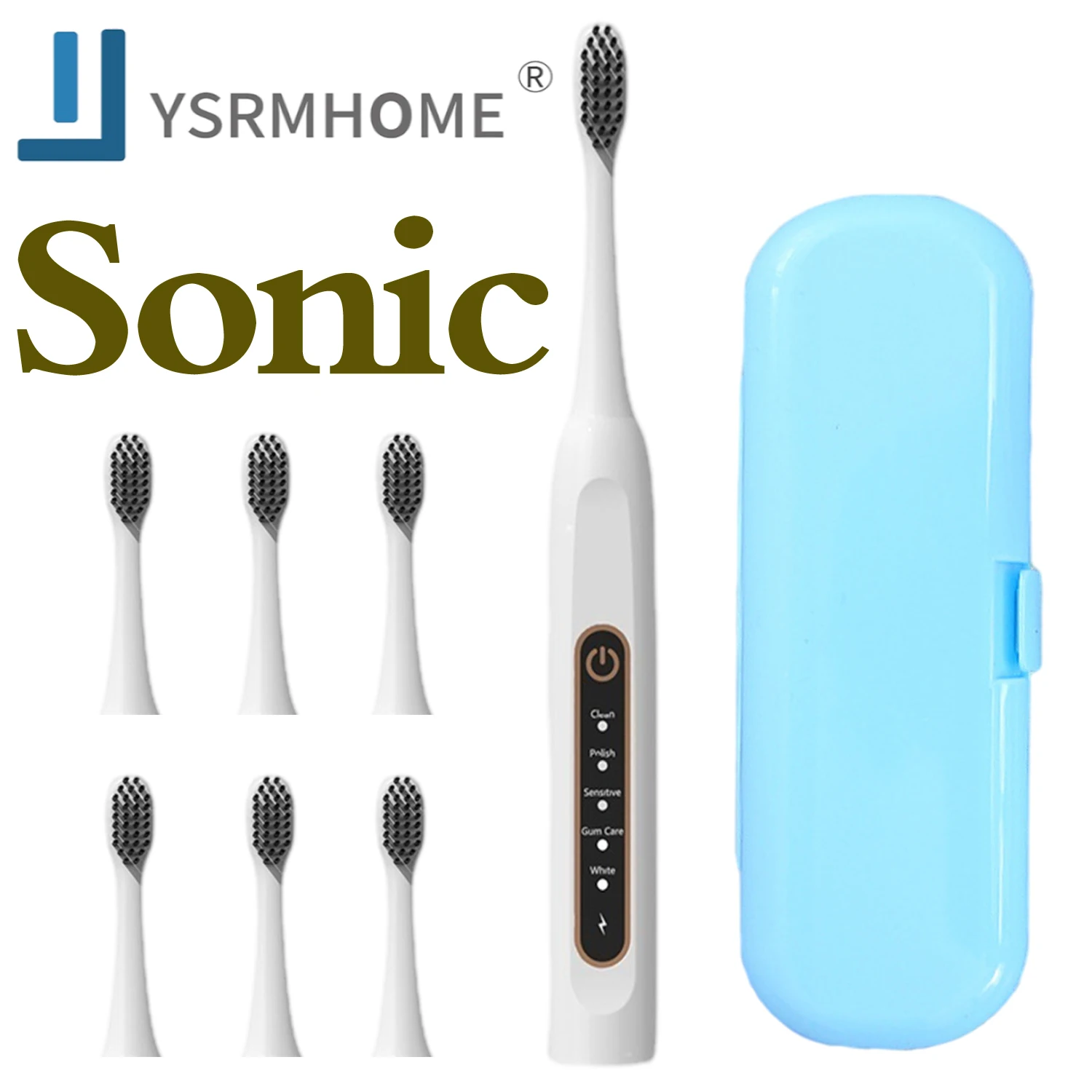 

Electric Toothbrush Sonic,Smart Tooth Brushes for Adults Children,Oral Dental Care Clean Whitening