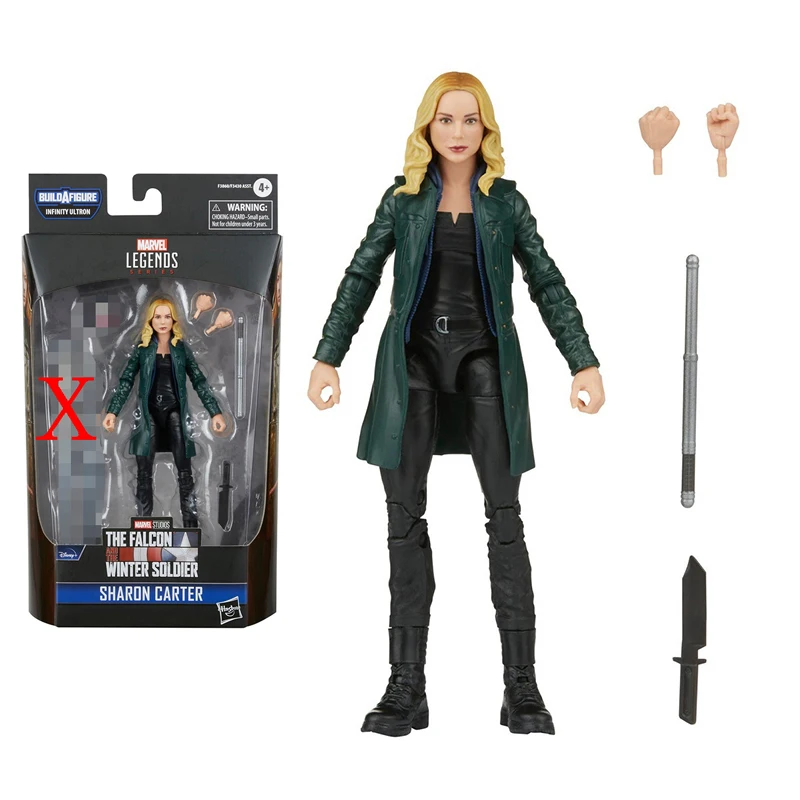 

Original Marvel Legends Series MCU Sharon Carter Falcon and The Winter Soldier 6-inch Action Figure Model Collectible Toy Gift