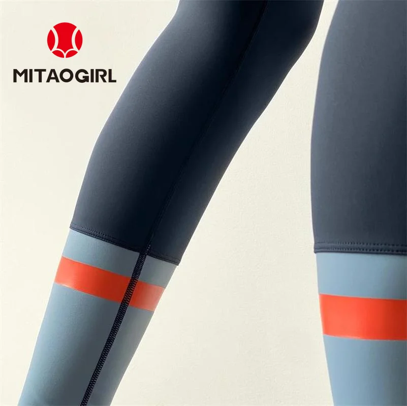 MITAOGIRL Internet Celebrity Peach Hip Lift Yoga Pants Women's High Waist Sports Tights Fitness Trousers Outer Wear