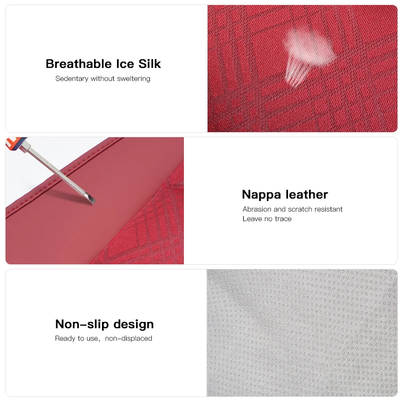 Универсальный чехол на автомобильное сиденье дышащий коврик из искусственной