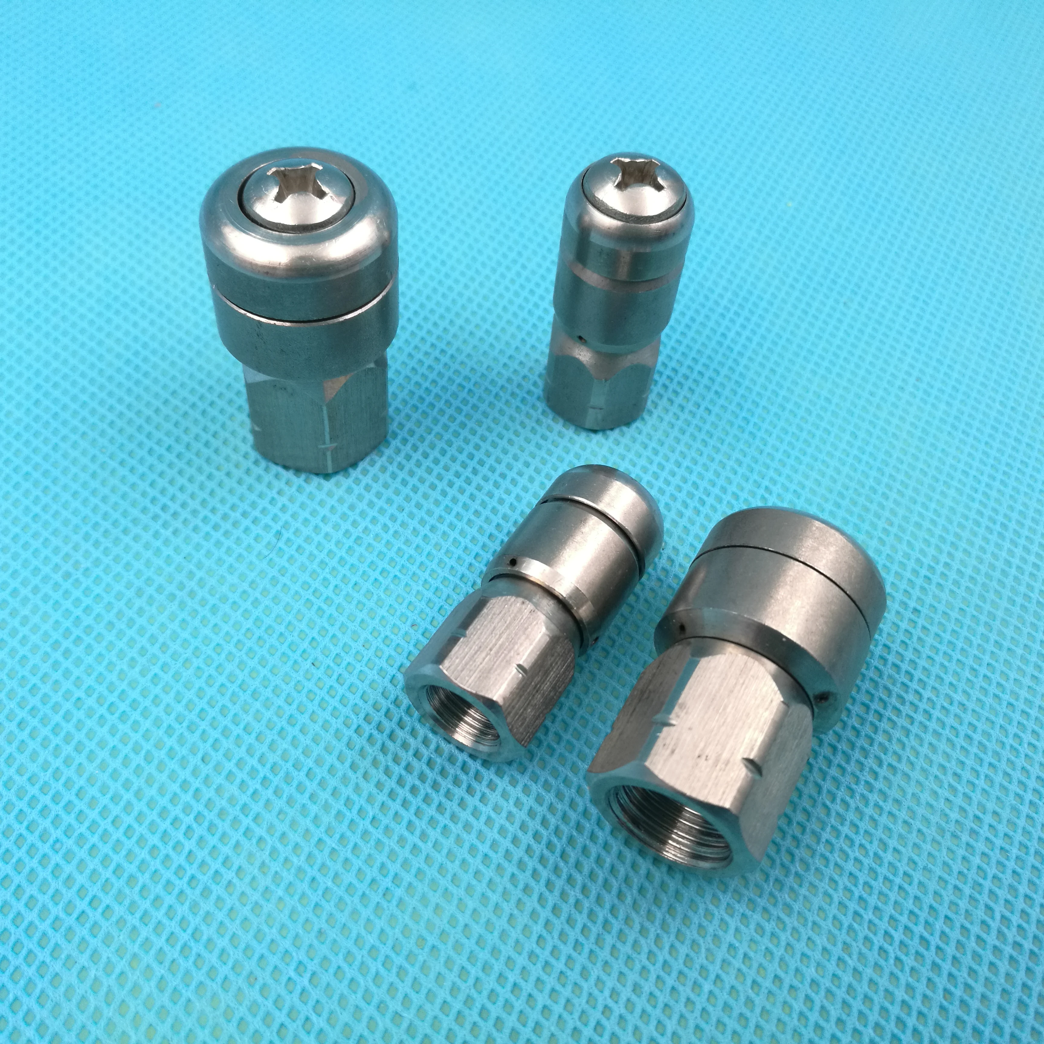 

1/4 дюйма, 3/8 дюйма, 1 оф 2 дюйма, вращающаяся Резьбовая насадка для очистки сточных вод, головки для канализации