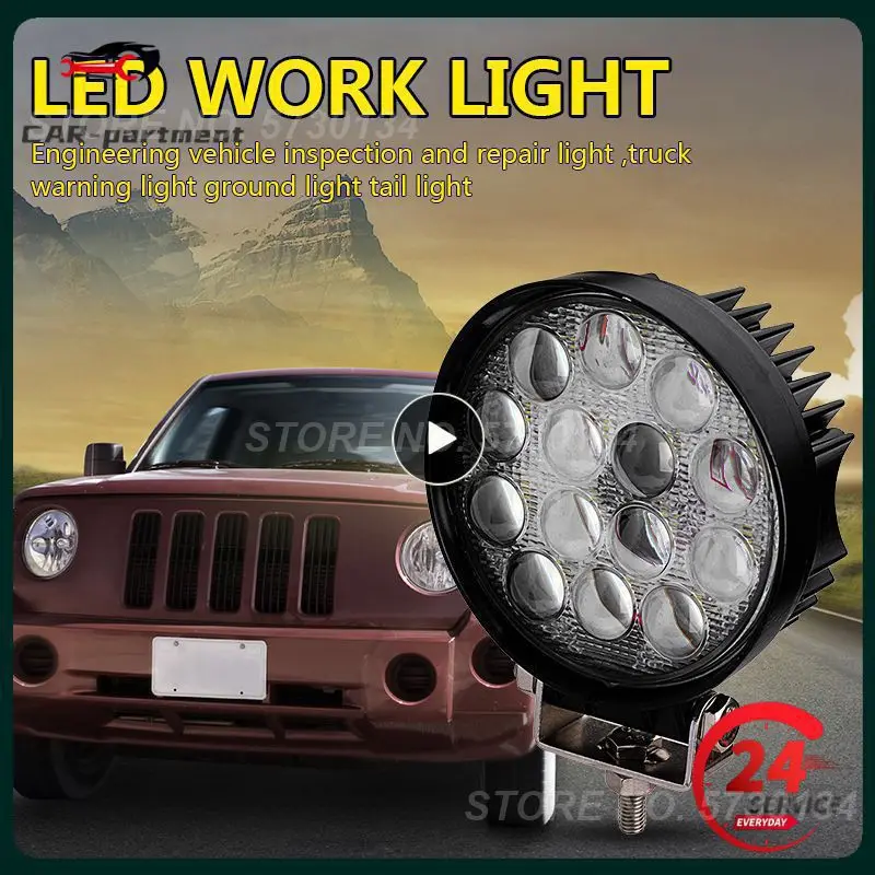 42 Вт, 4 дюйма, Φ для внедорожника, лодки, трактора, грузовика, 4x4, полноприводного автомобиля, внедорожника, квадроцикла, Φ Bar 12V 24V 6500K