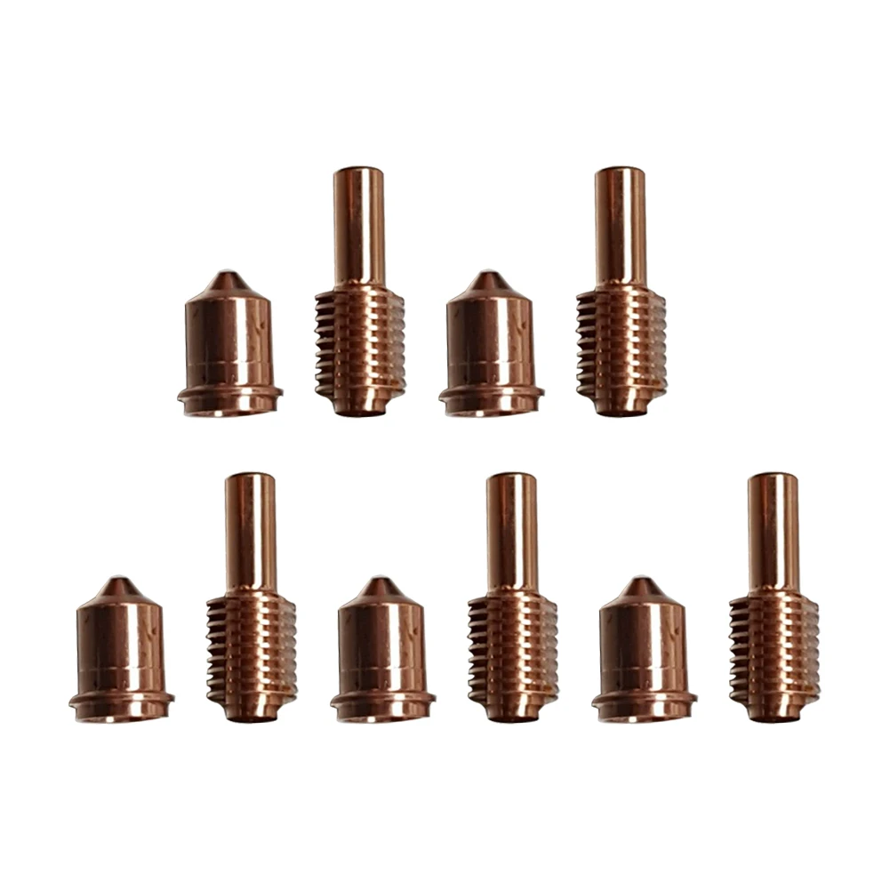 

10 Pcs Plasma Cutter Tips 51206 Tips Welding Equipment 52574 Electrodes