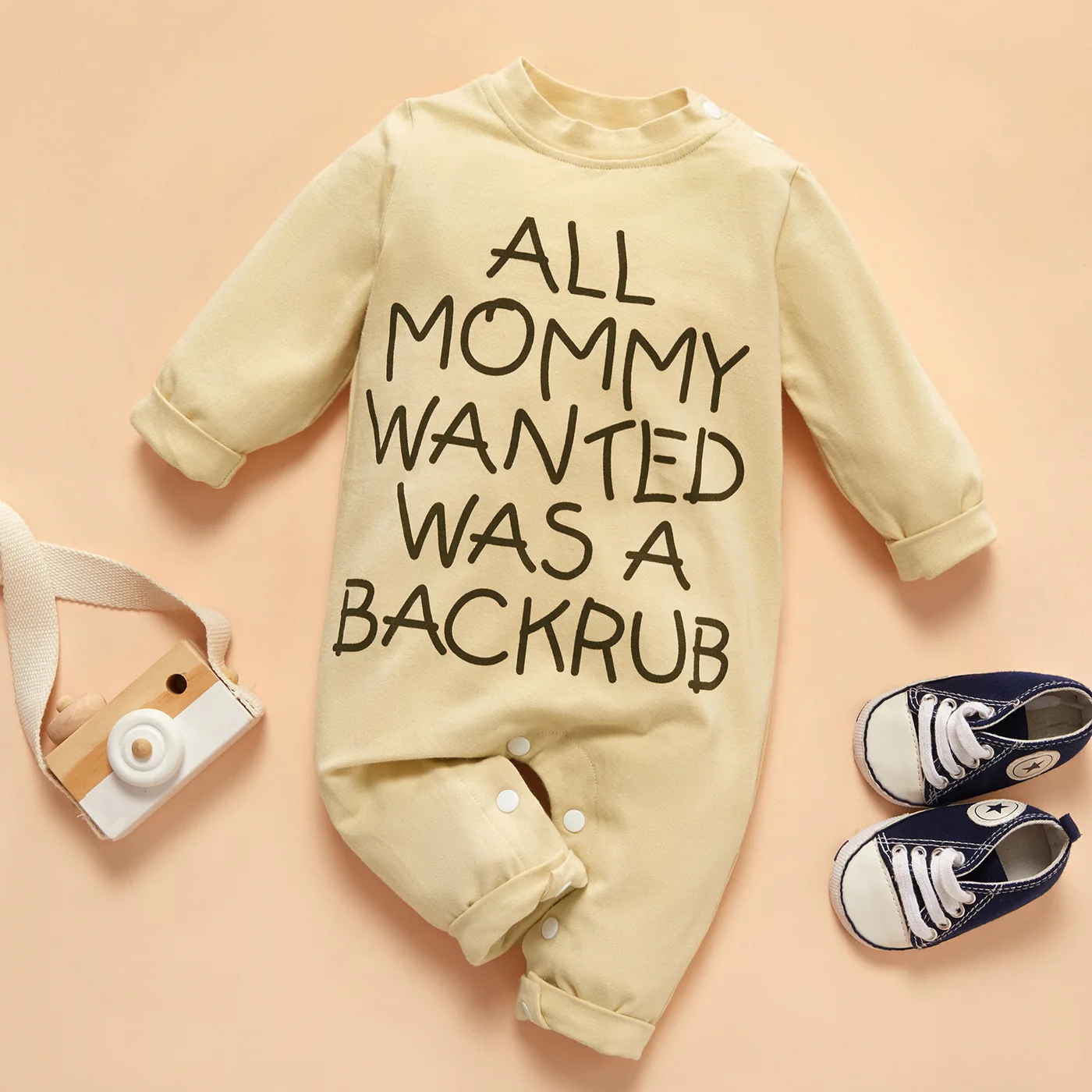 

Spring Autumn Newborn Baby Boy Romper Pure Cotton Clothing Letter Printing Long Sleeve Jumpsuits Toddler Girl Clothes Bodysuits