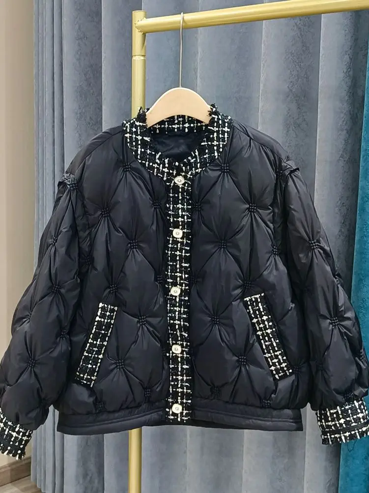 Women Down Jacket New Casual Style White Duck Down Jackets Autumn Winter Coats And Parkas Female Outwear