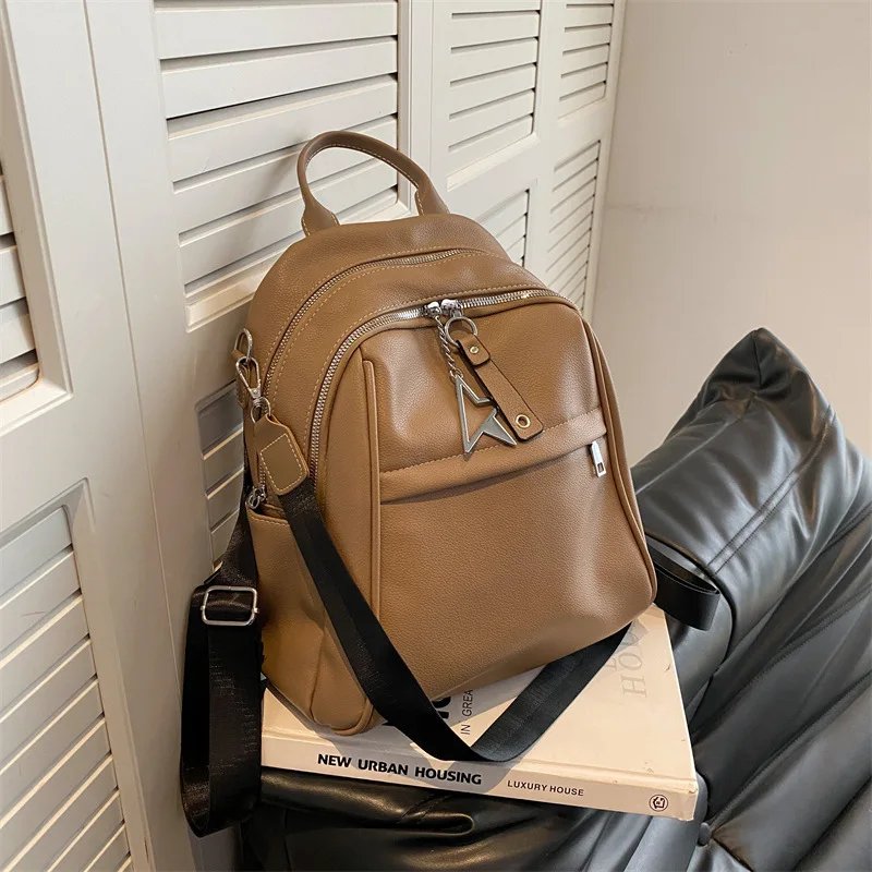 

Leisure Fashionable Backpack Manufacturer 2023 Spring New Korean Fashion Backpack Large Capacity Women's Backpack